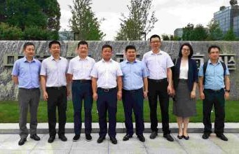 苏州市吴江区副区长张炳高一行赴杭州考察交流